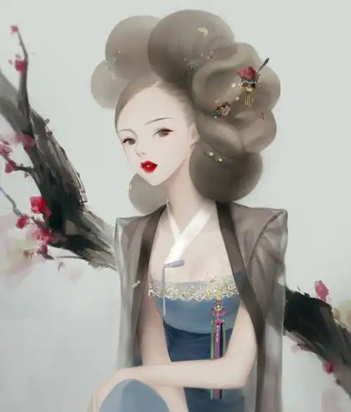 这些自带仙气的插画,比古风更美
