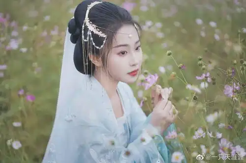 汉服小仙女香雪迟