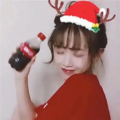 圣诞女生头像我执笔从唐诗宋词,到明清烟雨皆是你