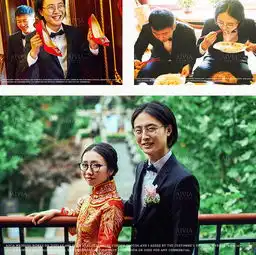 文艺男青年的花园婚礼