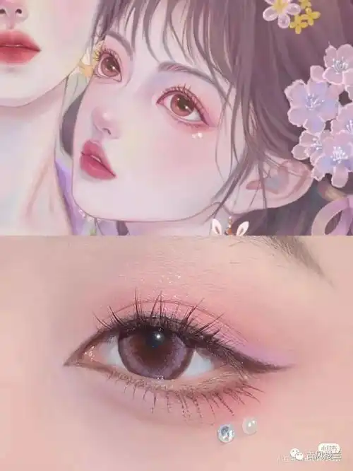 古风插画仿妆集美们可以尝试一下的真仙气飘飘