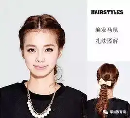 非常甜美可爱的女生扎发发型,简单又好看