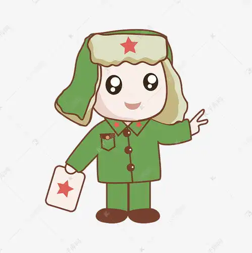 卡通手绘雷锋形象素材图片免费下载千库网