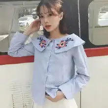 娃娃领衬衫女长袖价格娃娃领衬衫女长袖批发娃娃领衬衫女长袖厂家hc360慧聪网