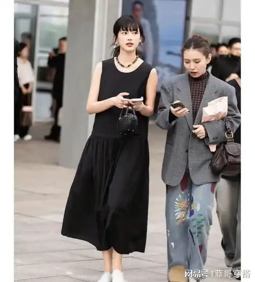 被上海女生惊艳了基础款衣服穿出高级感,简约大方,气质高贵