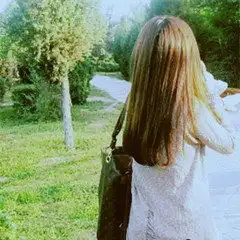 微信头像女生气质唯美背影
