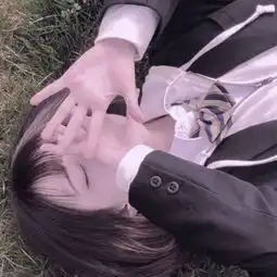 可爱挡脸00后女生头像