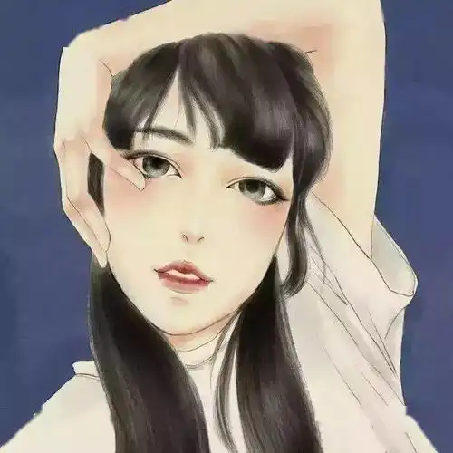 动漫女生头像遇见音乐遇见你