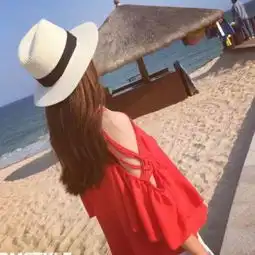 背影头像女生长头发小清新2018你的眼睛酷似星辰
