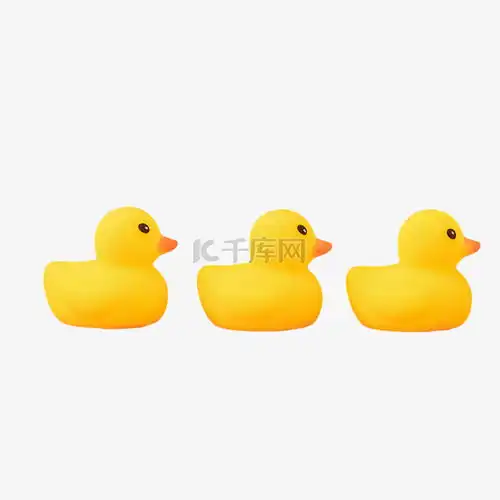 玩具小黄鸭摆件素材图片免费下载千库网