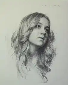 名人肖像油画美国艺术家casey.childs作品