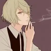 二次元动漫伤感抽烟头像微信头像图片大全