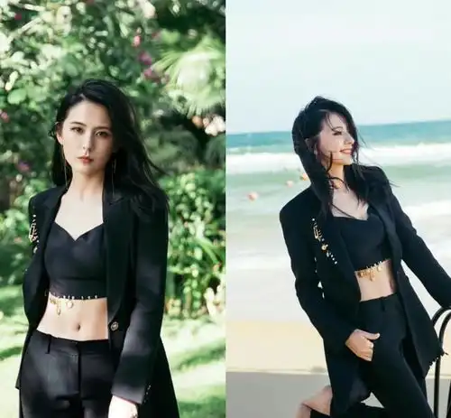 gq红毯女星比美baby热巴仙女风惊艳全场,周冬雨热依扎走中性风