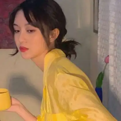 长直发气质女生头像,生活中最美的风光