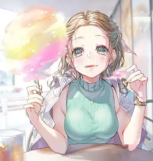 他山之石技一组温柔系美少女插画水汪汪的大眼睛太通透了
