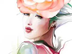 手绘花卉美女清新玄关装饰画北欧清新可爱图片设计素材高清模板下载43.04mb立体玄关大全