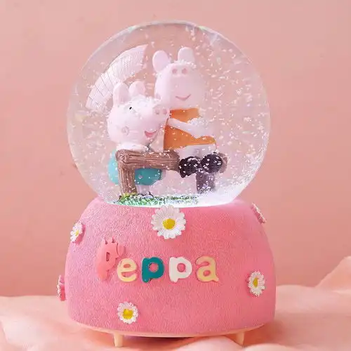 水晶球音乐盒八音盒送男女生闺蜜小朋友生日礼物毕业礼