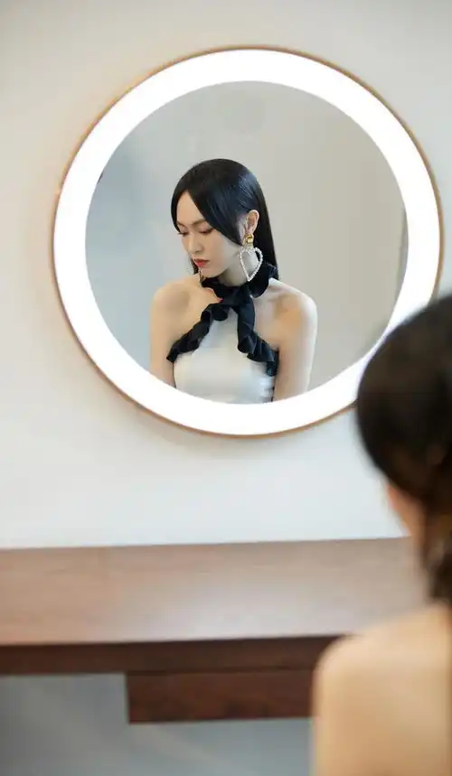 有一种惊艳叫镜子中的脸,热巴妩媚,杨颖女王,大幂幂霸气十足