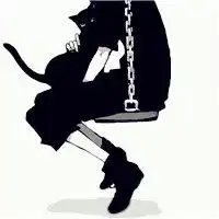 二次元黑白帅哥头像,喜欢换头像就换吧