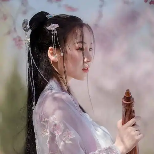 古风真人女生头像从此天光大亮,你是我全部的渴望与幻想