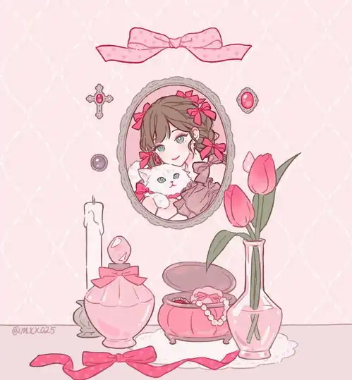 插画风闺蜜女生头像,有亿点点可爱