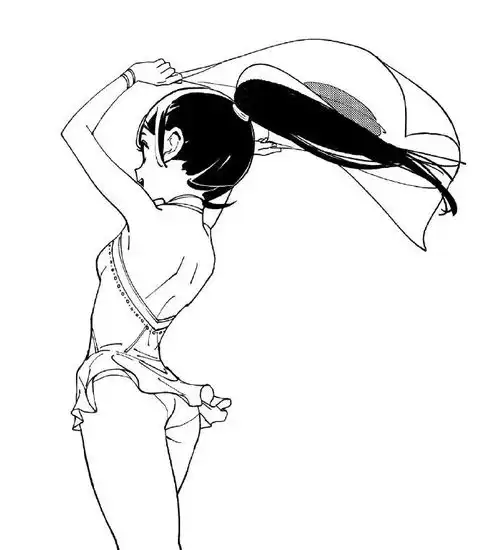 绘画参考漫画家笔下的黑白人体动态线稿人物有点酷哦