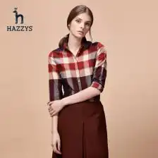 英伦风衬衣女