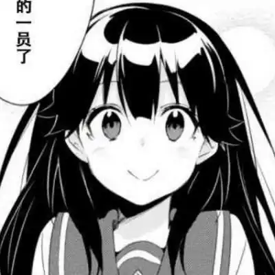 可爱黑白动漫女头鲸落是鲸鱼能卡通动漫头像我要个性网