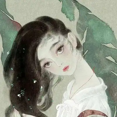 彩绘图片唯美人物头像2020女人好运的微信头像