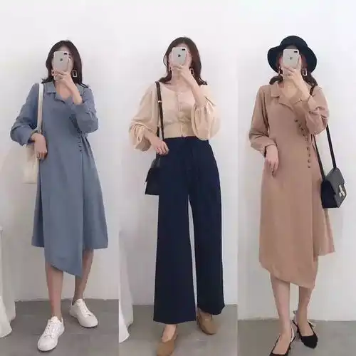 24套简约通勤的初秋穿搭,打造轻熟温柔的气质女人
