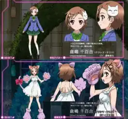 请问哪部动漫美女带着猫型面具,侧着带的