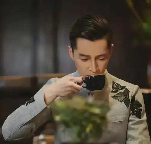 胡歌又火了,高领衫配风衣带火体制内穿搭,帅成中年男人的楷模