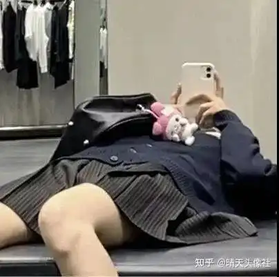 原宿风女生头像,明天生动而具体,有且只有一个你