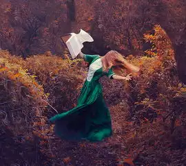 拍出清新脱俗的人像作品唯美神秘的女性人像