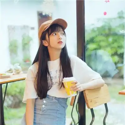 唯美小清新女生头像