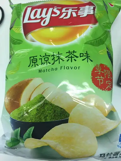 乐事薯片新口味樱花抹茶酸奶