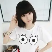 求很多短发的女生qq头像,少见的