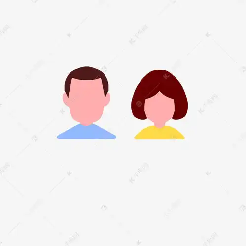 男女头像素材图片免费下载千库网