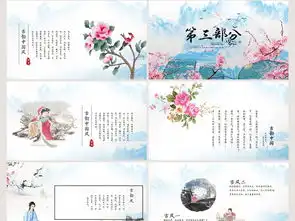 唯美山水桃花古风美女ppt动态封面含ps模板下载98.64mb工作总结ppt大全总结计划ppt