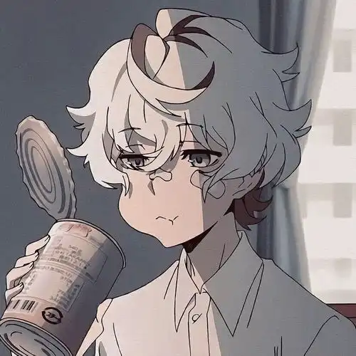 动漫男头我开始期待有人惊动我死水般的生活