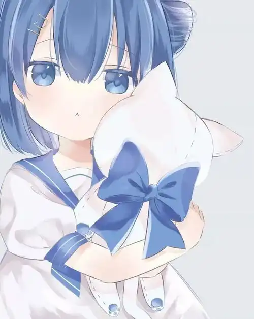 蓝色系女头情头