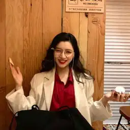 复古女头港风复古女生头像图片