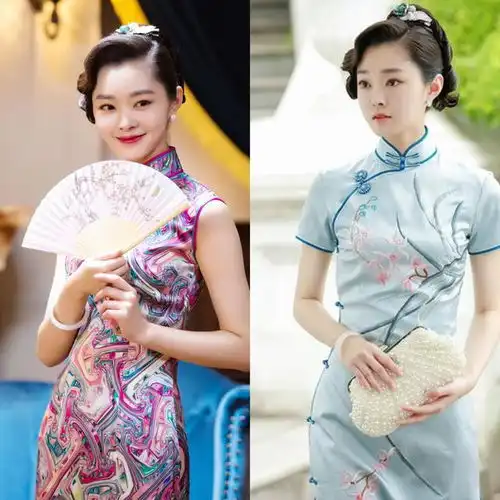 女明星们穿上旗袍,韵味十足,看了她们你沦陷了吗