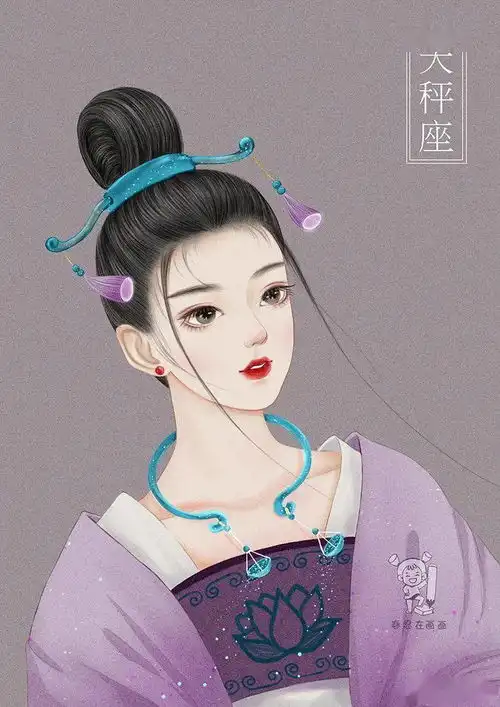 绝美十二星座古风头像