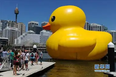 风靡世界的大黄鸭高清组图