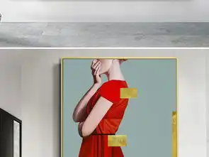 北欧ins简约手绘红裙美女无框装饰画图片设计素材高清模板下载7.70mb小清新装饰画大全