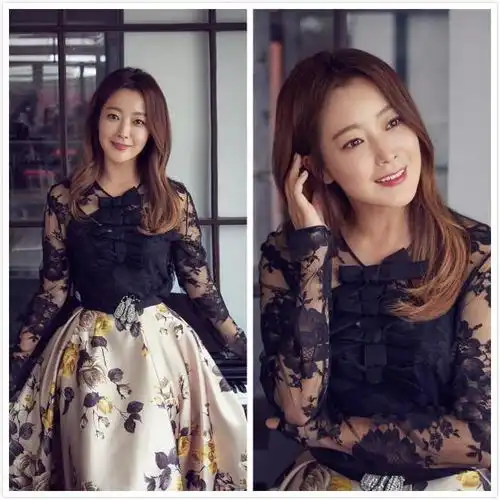 金喜善形象反差感强,初恋脸穿精致装,浑身透着成熟女人韵味