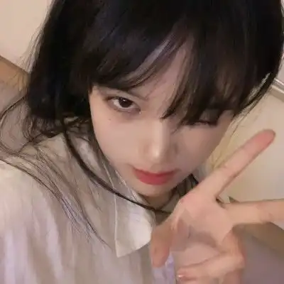 ins真人可爱女生头像