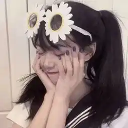 qq头像女生侧颜长发好看的