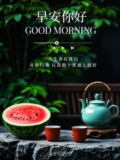 早上好发朋友圈最美的一段话,干净有气质,值得分享